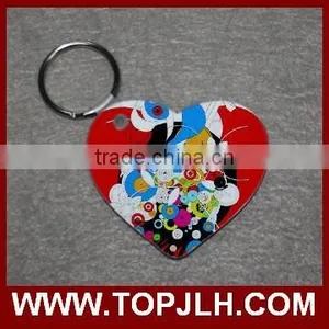 China Supplier Hot Sell Custom Sublimation MDF Keychain, Christmas Keychain thumbnail-3