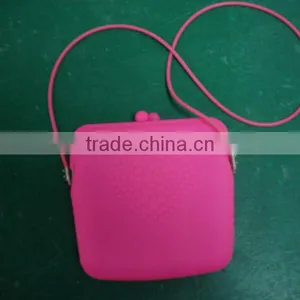 Silicone Shoulder Bag For Ladies/ Silicone Hand Bag thumbnail-1