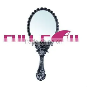 Single-side Alumium Handle Makeup Mirror thumbnail-1