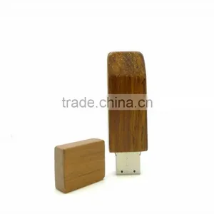 Shenzhen Factory Wholesale Gift Wood USB Memory Stick thumbnail-1
