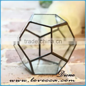 Alloy Frame Hanging Terrarium Glass Home Decoration thumbnail-2