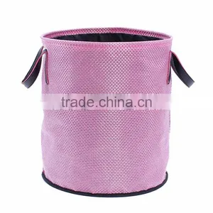 Foldable Washing Laundry Hamper With Strong Rope Handles , Laundry Basket for Bathroom thumbnail-1