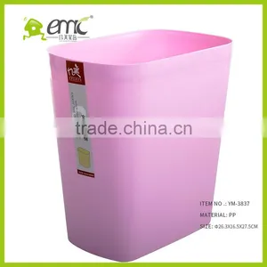 Plastic Dust Bin for Indoor Places, PP Rubbish Bin for Household, Plastic Rectangle Rubbish Bin thumbnail-6