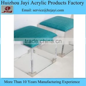 Factory Wholesale Acrylic Vanity Stool thumbnail-3