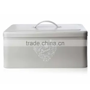 Vintage Design Home Kitchen Pink Bread Bin thumbnail-5