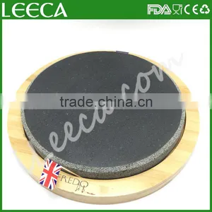 Hot Stone Barbecue Grill | Stone Grill Pan for Steak | Round Shape Stone Steak Set thumbnail-1