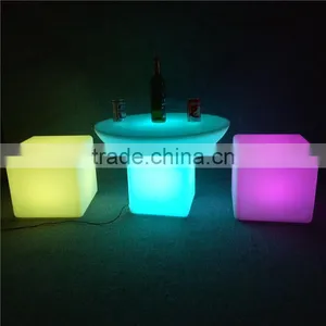 Modern Led Light Table Led Bar Table / Plastic Led Coffee Table / Led Furniture thumbnail-5