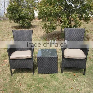 Patio Rattan Furniture Wicker Chair And Tea Table AY1619 thumbnail-1