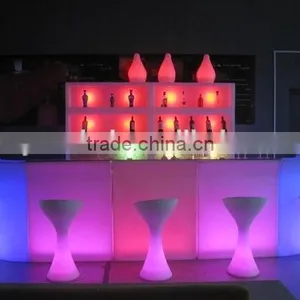Modern 16 Colors Changing Party Used Nightclub Furniture Bar Counter Design With a Ice Bucket thumbnail-2