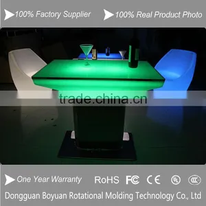 High Quality Led Table With Aluminum Rack, LED Bar Table Furniture thumbnail-2