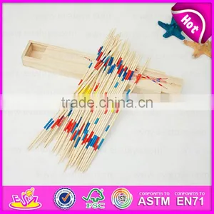 2017 Top Fashion Kids Wooden Mikado Sticks Custom Children Wooden Mikado Sticks W01B015-S thumbnail-1