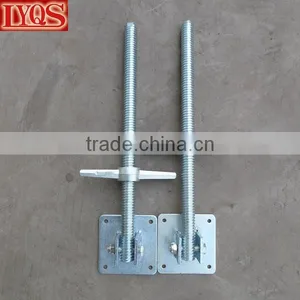 Swivel Base Jack Adjustable Solid Galvanized thumbnail-1
