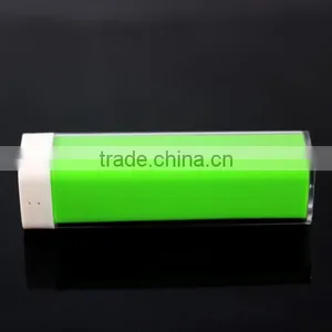Mini 2600mAh Lipstick Power Bank Lip Gloss External Backup Battery Power Bank For Phone thumbnail-2