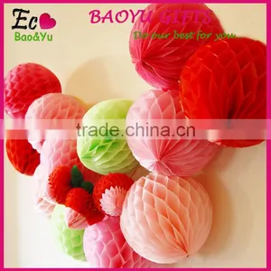 Party Decoration 10 Inch Paper Craft Honeycomb Ball Wholesale thumbnail-1