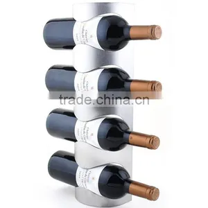 High Quality Commercial Round Wine Rack Wine Display Stand thumbnail-5