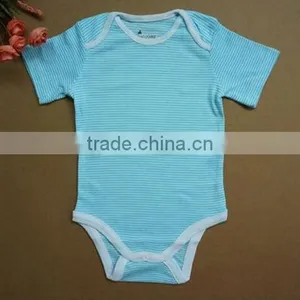 100% Cotton Blank Baby Girl Rompers Wholesale thumbnail-1