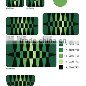 GREEN COLOR BATHMAT WHOLE SETS BATHBAT (EV-G002-BM) thumbnail-1
