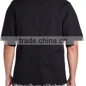 Men's Short-Sleeve Classic Chef Coat thumbnail-4