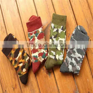 New Camouflage Male Socks With Thick Warm Terry Socks thumbnail-1