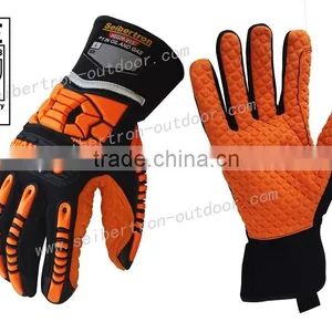 EN388 4131 Heat Resistant Gloves, Impact Resistant Safety Gloves,western Impact Safety Working Gloves thumbnail-1