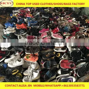 Fairly Used Shoes Ghana Market High Quality Sorted Second Hand Shoes Imported From Guangzhou China thumbnail-1