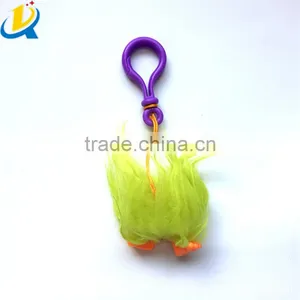 2016 Popular New Movie Custom Cartoon Cute Pvc Trolls Toy Keychain thumbnail-2