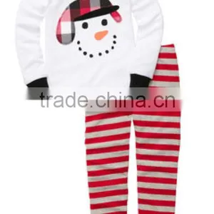 100% Cotton Kids Animal Pajamas White thumbnail-2