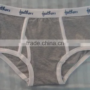 Fashion Design 100% Premium Cotton Boy Underwear Briefs thumbnail-1