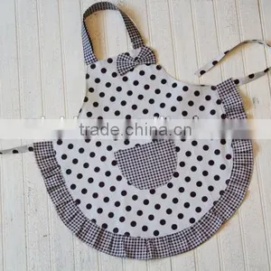Princess Apron Kids Baby Girl Cotton Apron for You Little Lovely thumbnail-4