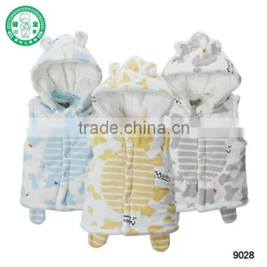 2017 Latest Design Winter Warmly Cotton Baby Clothing Baby Vest thumbnail-1