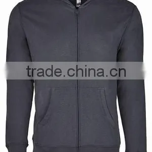 Next Level Apparel Unisex Sueded Full-Zip Hoody - Made From 60% Combed Ring-spun Cotton and 40% Polyester Sueded Jersey. thumbnail-6