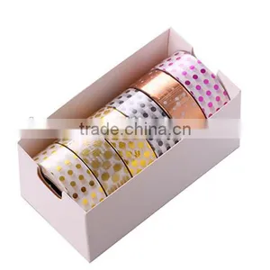 Pokla Dot Foil Washi Paper Tape thumbnail-3