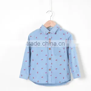 100% Cotton Soft Brand Best- Selling Printing Kid Shirt thumbnail-1