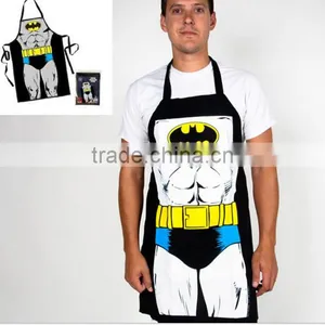 Custom Promotion Kitchen Apron Printed Cooking Apron Customization Work Cloth Apron thumbnail-1