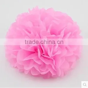 Beautiful Colored Tissue Paper Pompoms for Party Decoration thumbnail-1
