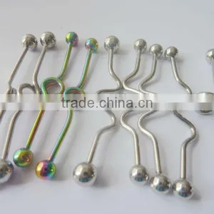 Barbeel Personalized Tongue Rings Body Piercing Jewelry thumbnail-1