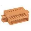 Male Connectors, MCS Connector With Fixing Flanges SP435/SP438 (Orange) thumbnail-1