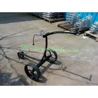 New Concept Electric Remote Stainless Steel Golf Trolley With Lithium Battery Tubular Motors thumbnail-3
