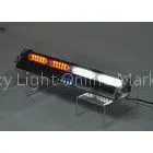 12 Volt 24W Amber and White Led Visor Emergency Lights With Suction Cup Mounting thumbnail-1
