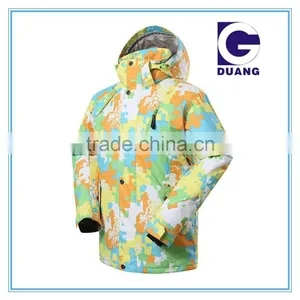 Yellow Ski Jacket Colorful Ski Jackets Active Snowboard Jacket thumbnail-1