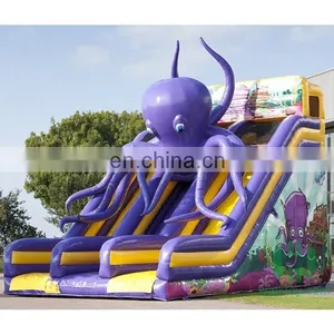 HI Happy Ice Blue Water Slide for Inflatable Water Pool, Giant Slide for Pools thumbnail-4