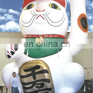 2013 Hot-Selling Giant Inflatable Lucky Cat for Decoration thumbnail-1