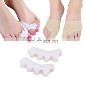 Hallux Valgus Supporter Toe Valgus Correction, Foot Care Silicon Toe Separators for Daily Life thumbnail-1