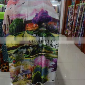 2014 European Design Digital Printing Silk Fabric for Dress thumbnail-3