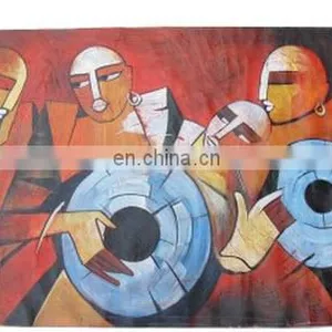 Indian Modern Art Canvas Painting thumbnail-1