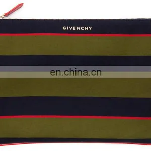Colored Canvas Pouch Bag thumbnail-1