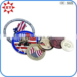 Hot Sale Souvenir Gift Peacock Hard Enamel Gold Coin thumbnail-5