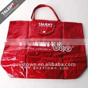 Wholesale Custom Button Closure Foldable Non Woven Shopping Bag thumbnail-5