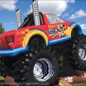 High Quality Monster Truck Combo Bounce House Slide Combo for Birthday Party thumbnail-4