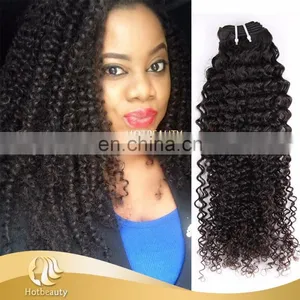 Top Grade Malaysian Human Hair Bundles Kinky Curly 100g True To Weighr Delicate Package With Closure thumbnail-1